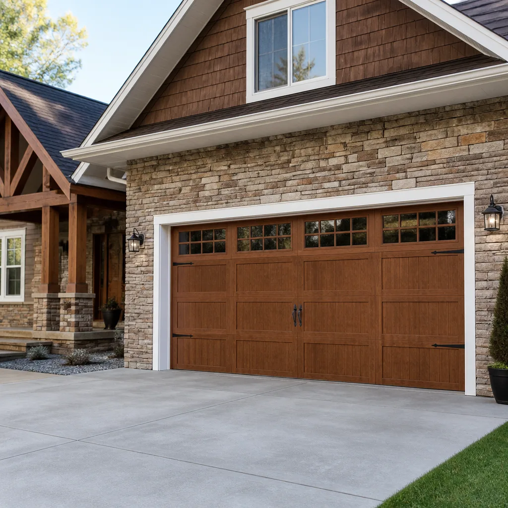 Impact garage doors